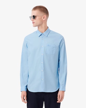 Camisa Para Hombre De Corte Regular De Algod&oacute;n