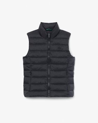 Water-Repellent Quilted Down Vest