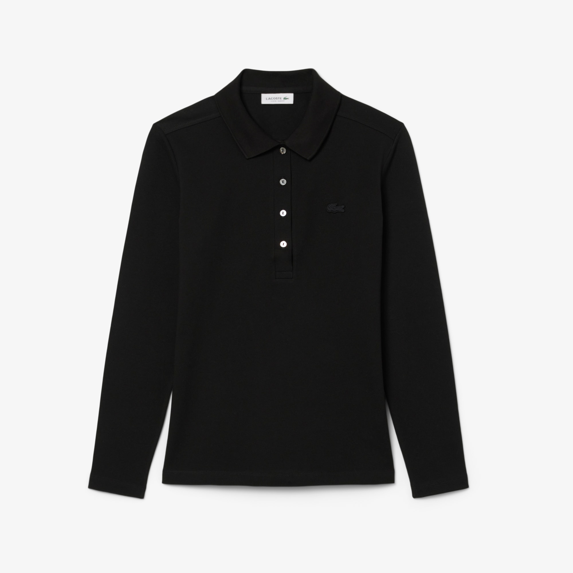 Women's Slim Fit L.12.D Stretch Mini Piqué Polo
