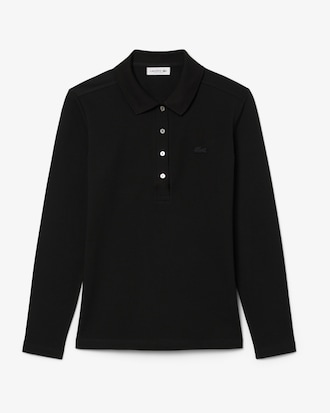 Women's Slim Fit L.12.D Stretch Mini Piqu&eacute; Polo