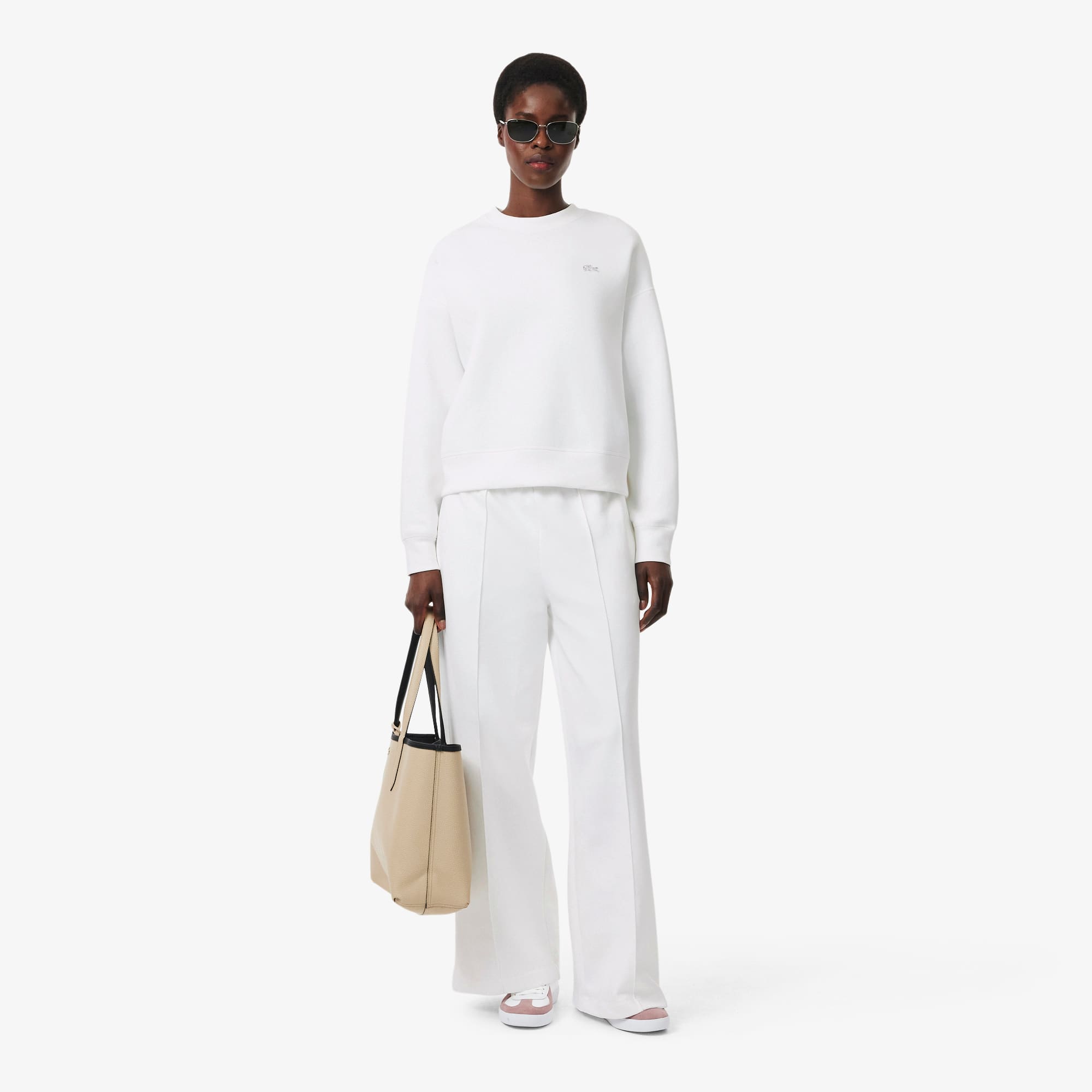 Wide Fit Jersey Sweatpants - Pants & Leggings - New In 2026 | Lacoste