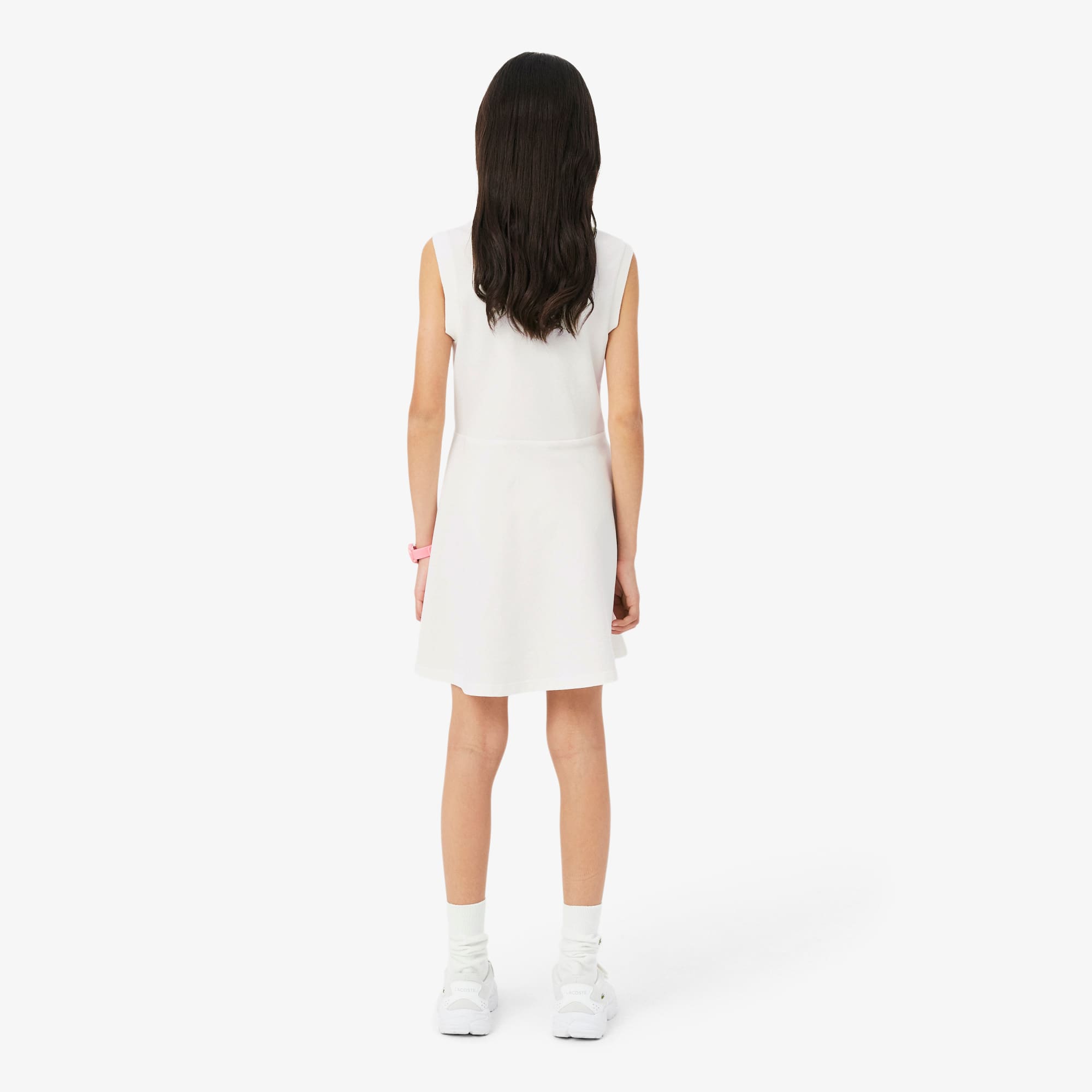 Sleeveless Stretch Piqué Dress