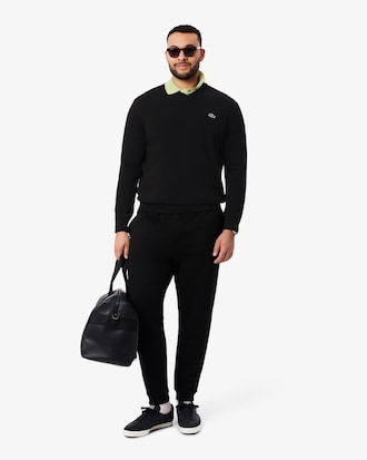 Men's Cotton V-Neck Sweater