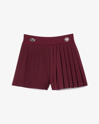 Shorts de tenis plisados ​​deportivos edici&oacute;n Roland-Garros