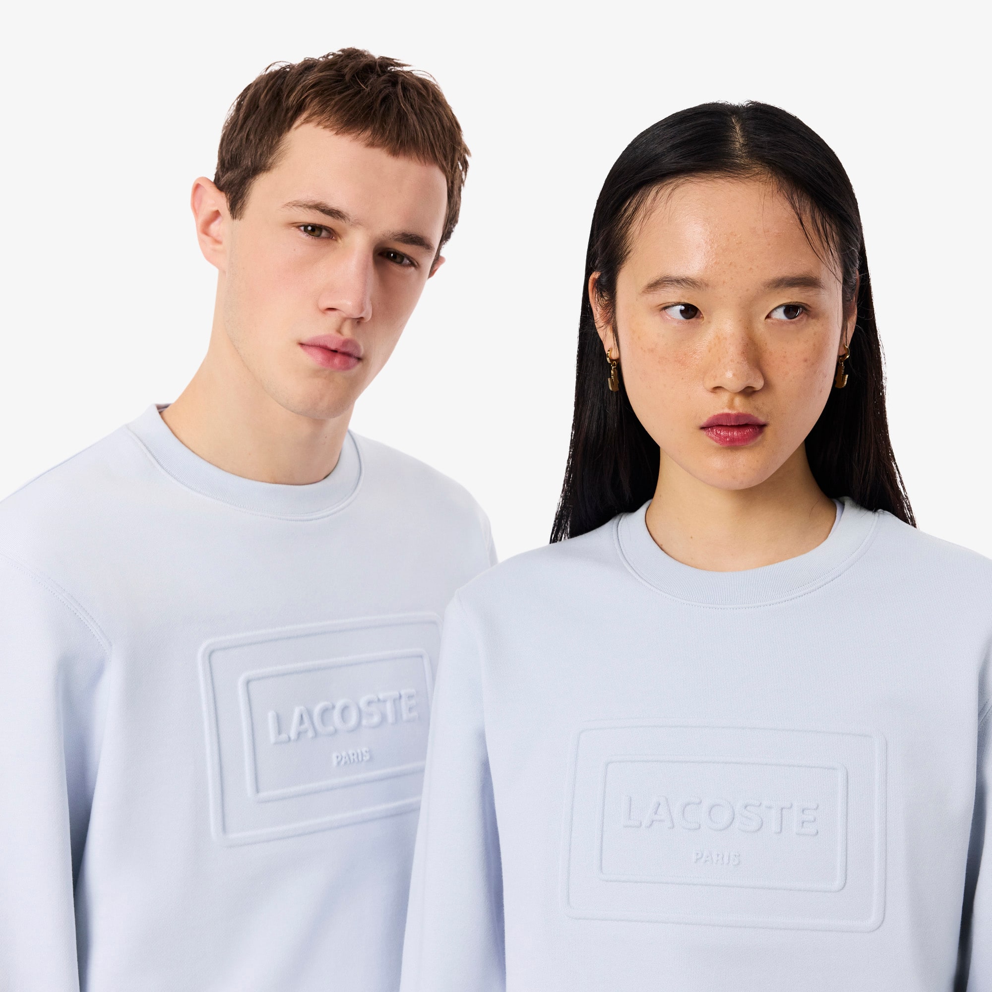 Embossed Fleece Sweatshirt - Sweaters & Sweatshirts - New In 2026