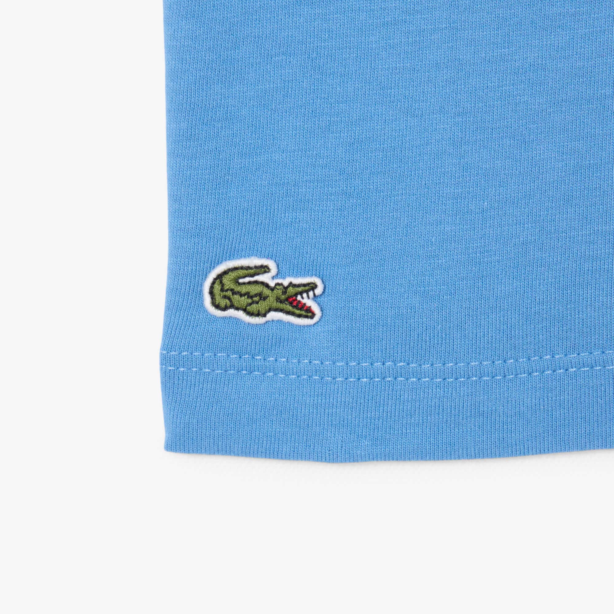 Textured Lacoste Cotton T-Shirt