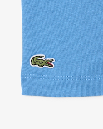 Textured Lacoste Cotton T-Shirt