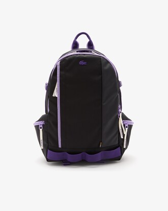 Mochila con cierre en color de color unisex Lacoste