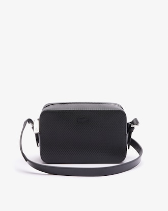 Chantaco Piqu&eacute; Leather Shoulder Bag