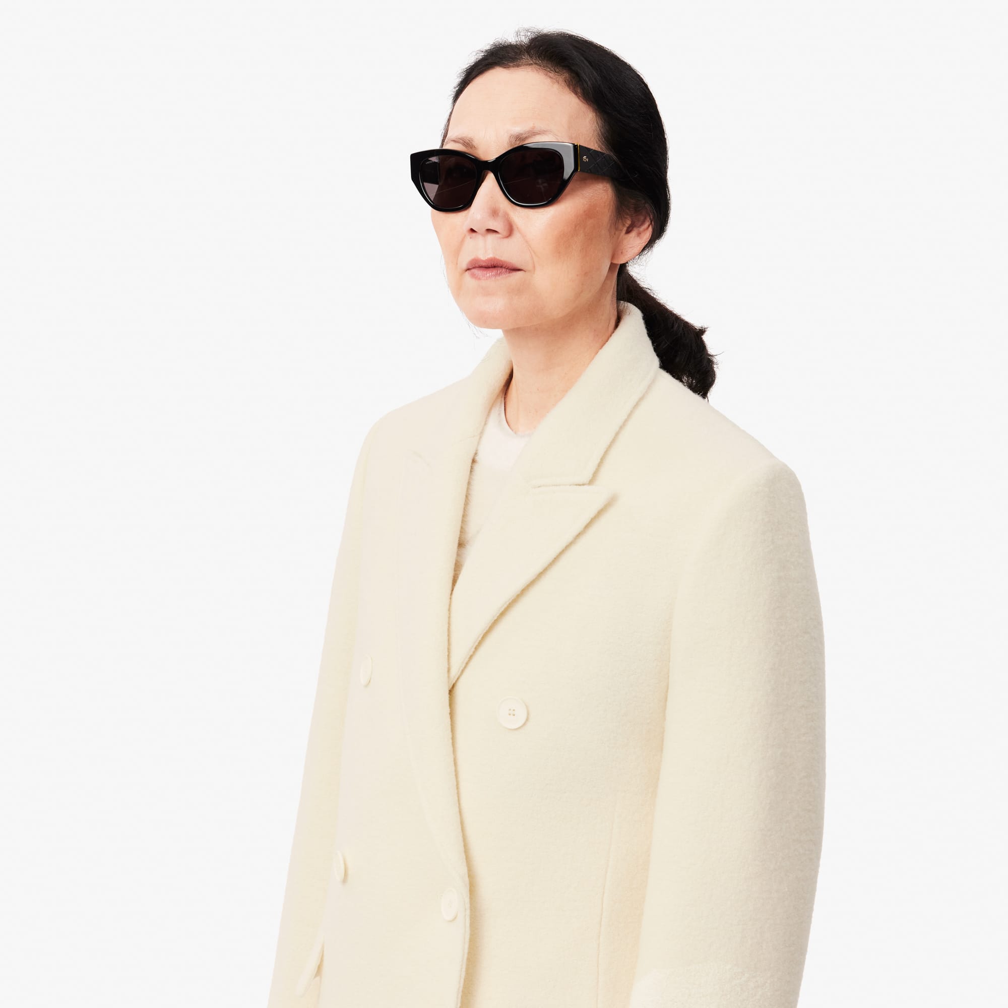 Women's Long Wool Coat - Jackets & Coats - New In 2025 | Lacoste