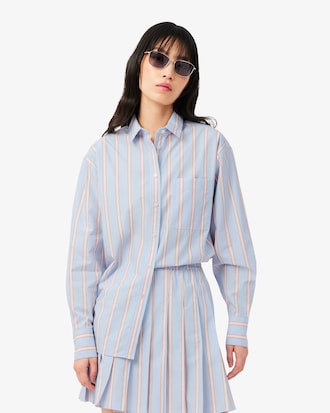 Chemise oversize popeline de coton