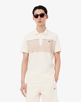 Regular Fit Colorblock Piqu&eacute; Polo