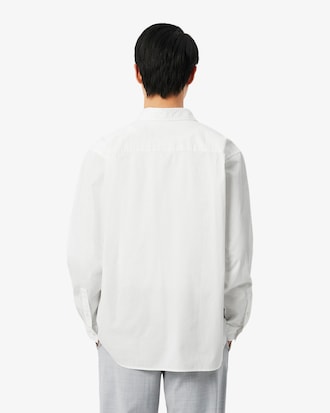 Relaxed Fit Printed Cotton Twill Shirt