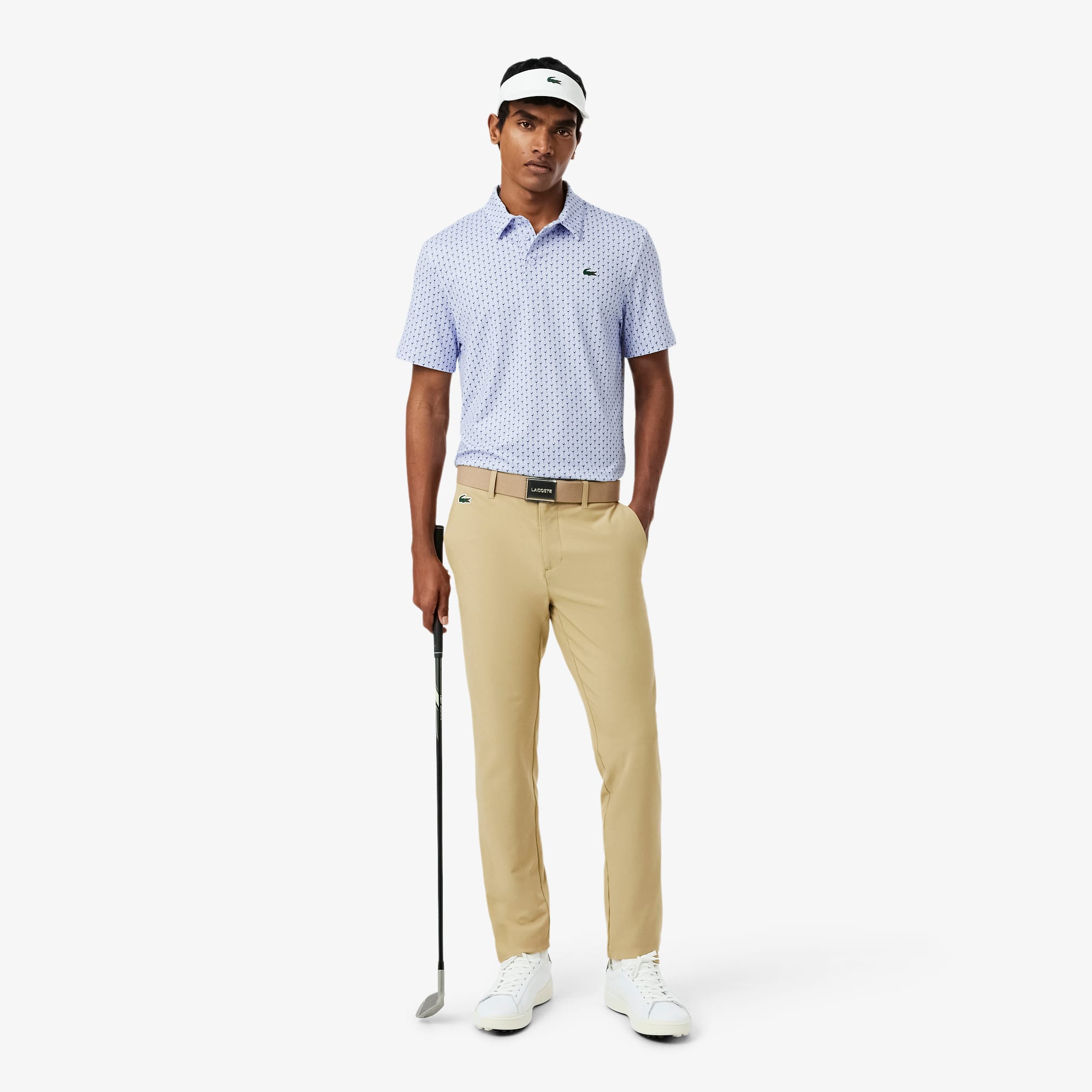 Regular Fit Printed Golf Polo Shirt - Polo Shirts - New In 2026
