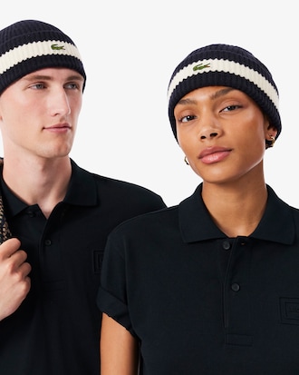 Unisex Rib Knit Wool Beanie