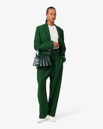 Runway Small Lenglen Crocodile Effect Leather Bag