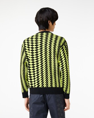 Men’s Relaxed Fit Jacquard Sweater