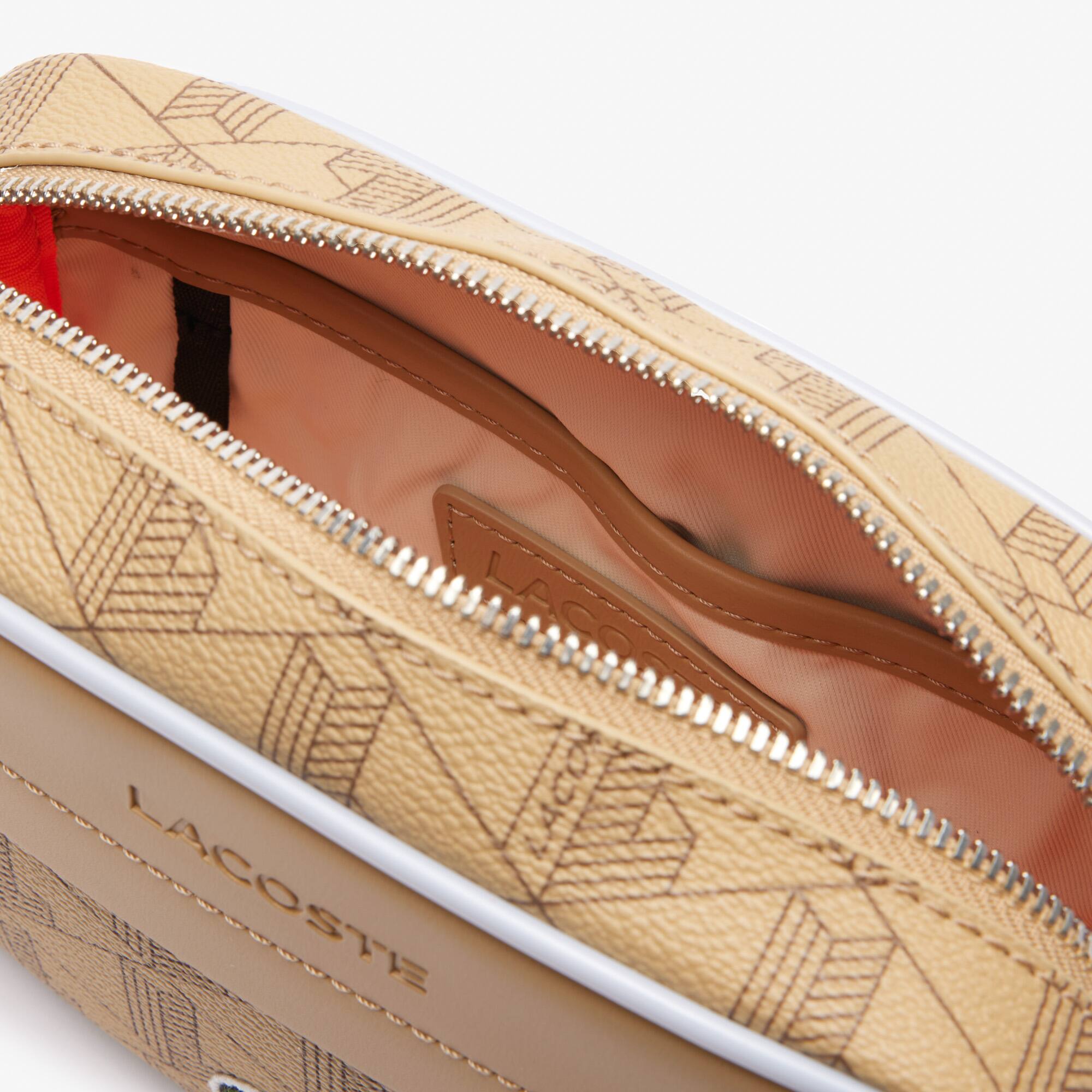 LACOSTE ジオメトリックパターン ボディバッグ Neocroc Motif Vertical Satchel - Bags - New In 2026 | Lacoste