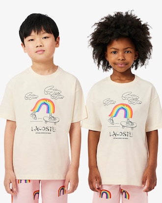 Playera de algod&oacute;n estampada para ni&ntilde;os