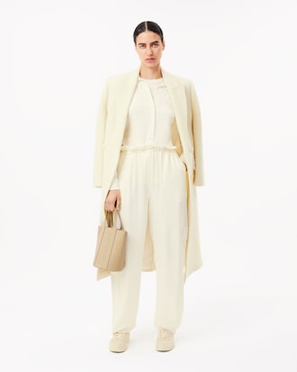 Women's Slim Fit Ribbed Collar Shirt