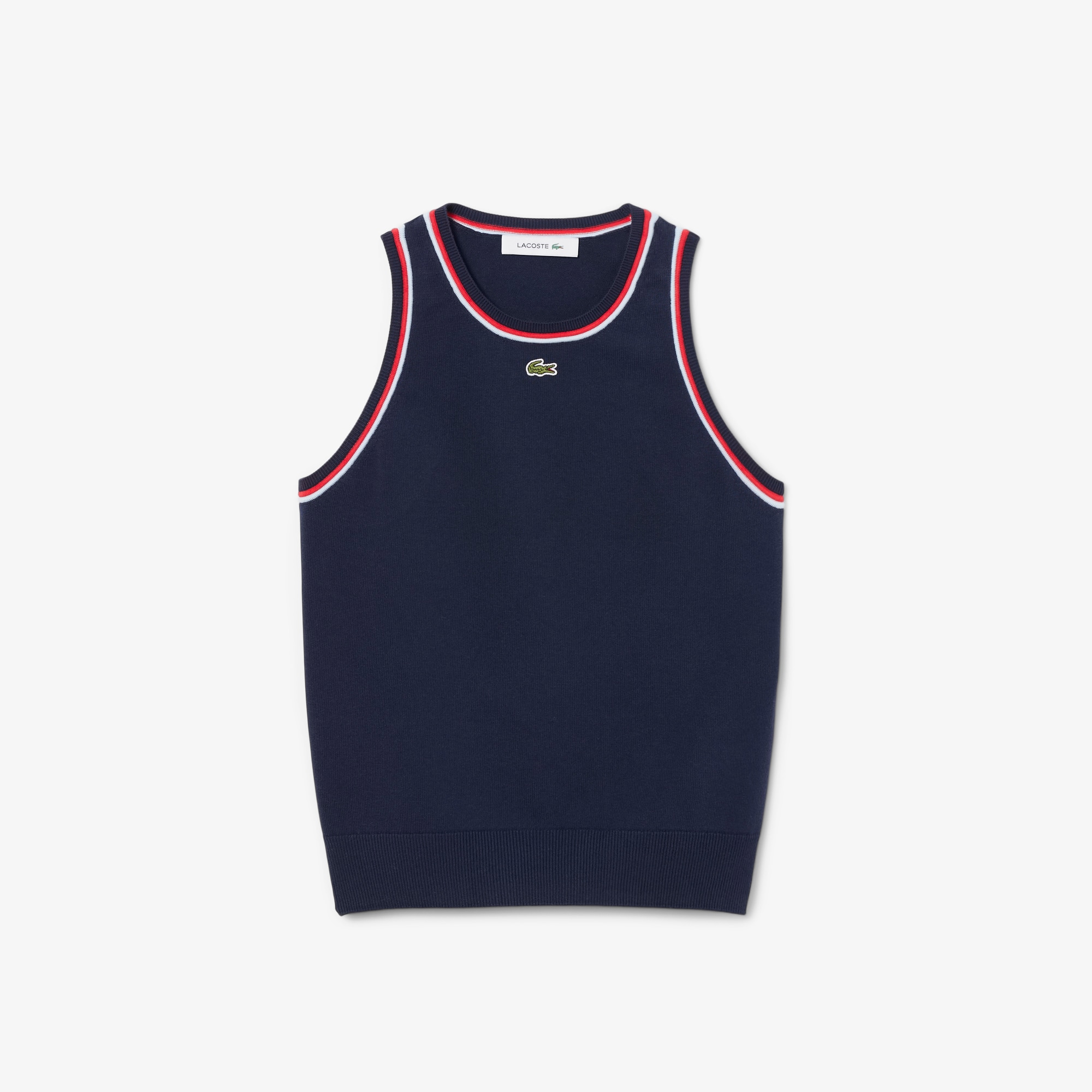Women's Cotton Jersey Sleeveless Top - Sweaters & Sweatshirts
