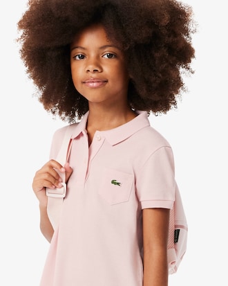 Girls' Piqué Polo Dress