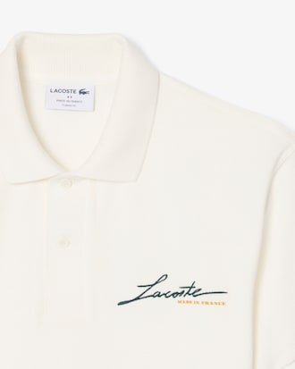 Classic Fit French Made Piqu&eacute; Polo Shirt