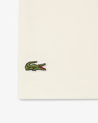 Textured Lacoste Cotton T-shirt