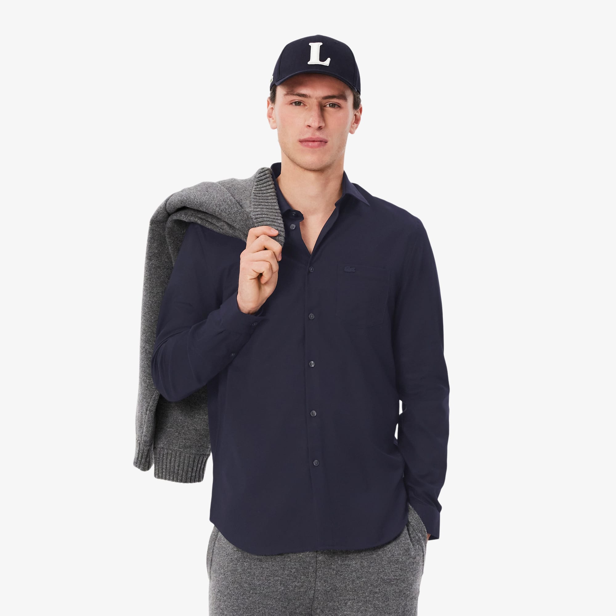 Lacoste Men's Regular Fit Cotton Shirt