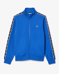 Men's Logo Stripe Zip-Up Sweatshirt
