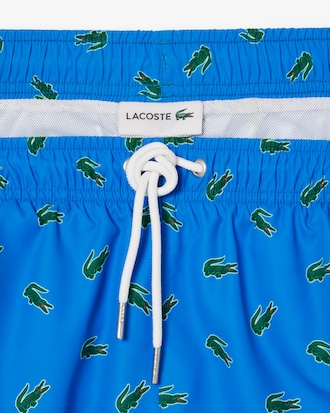Traje de baño con estampado de cocodrilo para hombre