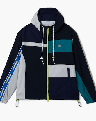 Unisex Holiday Patchwork Effect Jacket