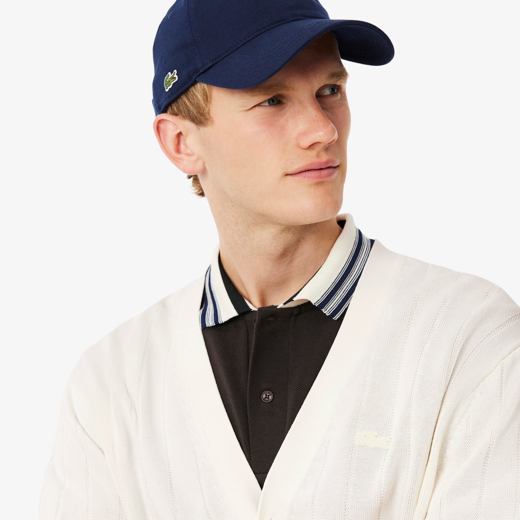 Men's Fluid Rib Knit Cardigan - Sweaters & Sweatshirts - New In