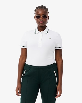 Women's L.12.D Slim Fit Trim Detail Polo