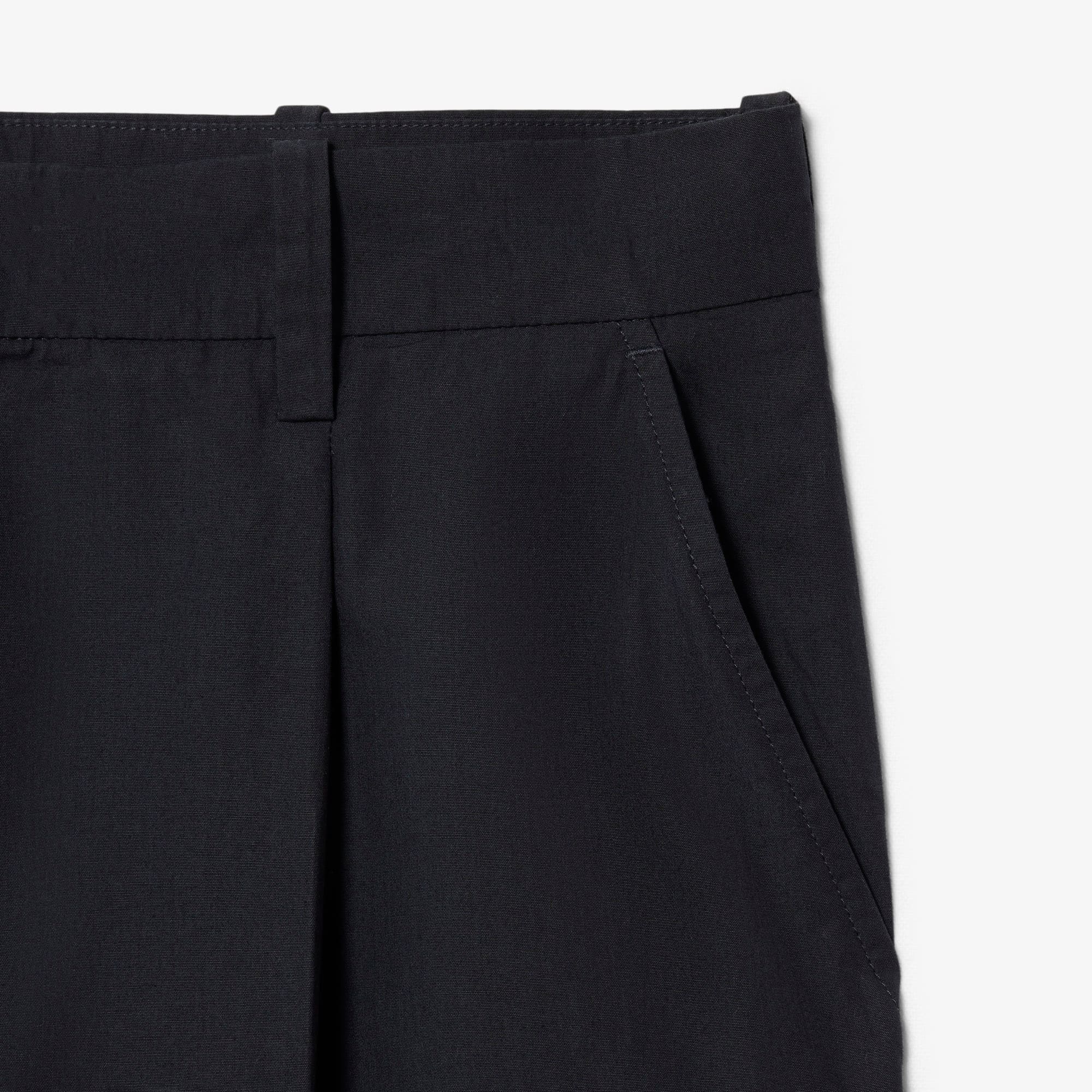 Straight Fit Cotton Chino Pants
