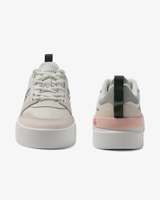 Women&rsquo;s L002 Leather and Mesh Sneakers