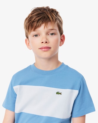 Cotton Colour-Block T-shirt