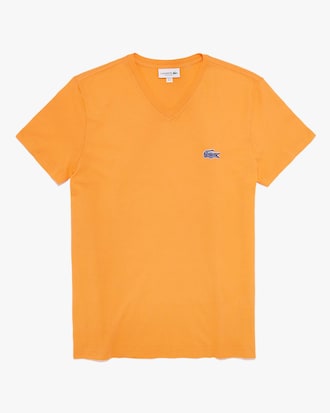 Playera de algod&oacute;n con Cuello en V para hombre