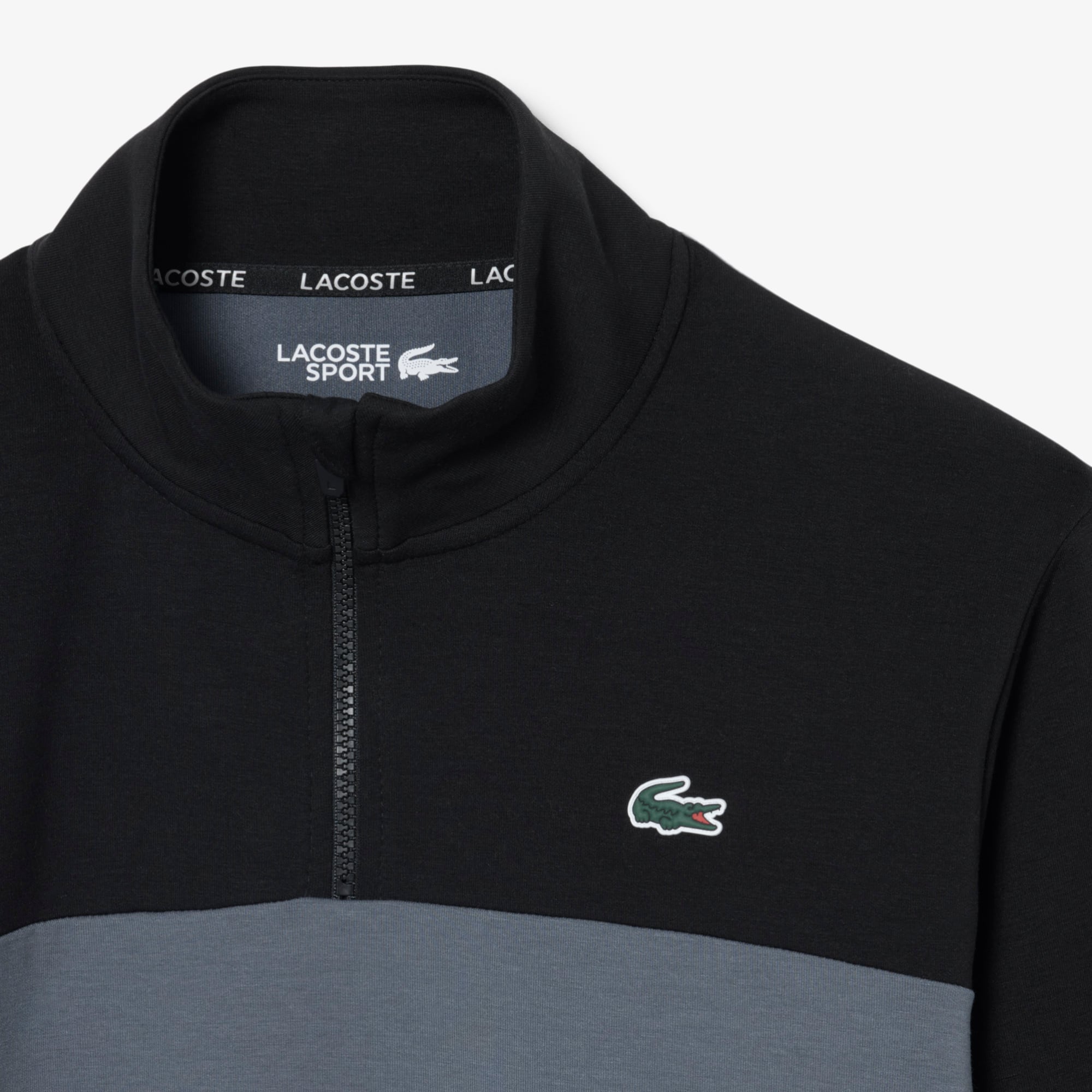 Sport Quarter Zip Color-Block Sweatshirt - Sweaters & Sweatshirts