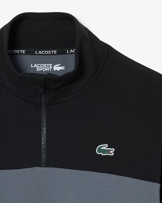 Sport Quarter Zip Color-Block Sweatshirt