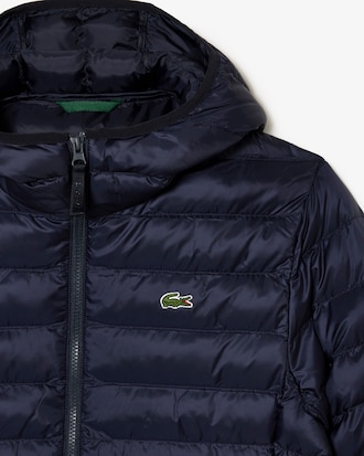 Men's Quilted Hooded Puffer Jacket