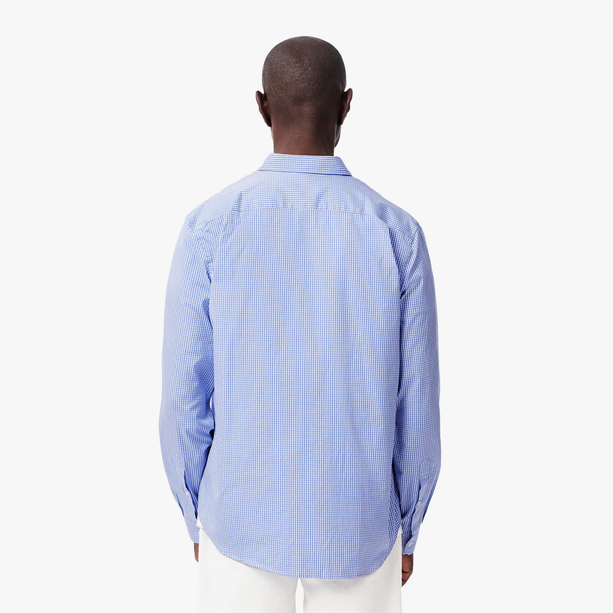 Men's Regular Fit Checked Cotton Shirt - Button Down Shirts - New