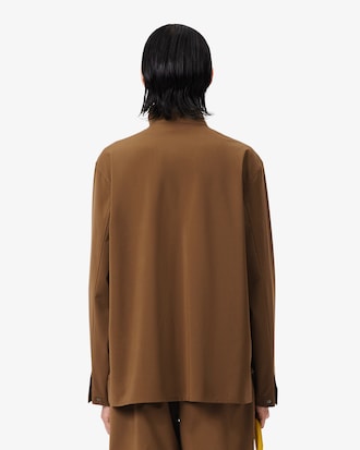 Runway Regular Fit Wool Blend Shirt