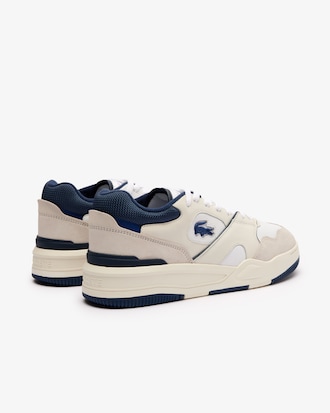 Men's Lineshot Leather Logo Sneakers