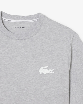 Men's Crocodile Print Cotton Undershirt