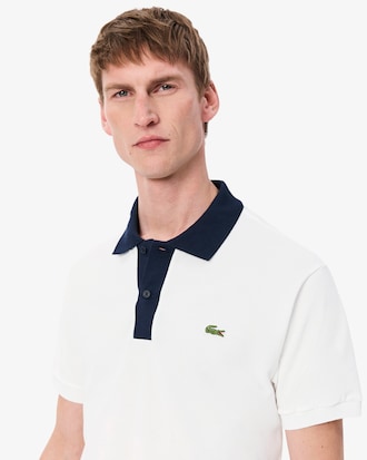 Polo De Corte Cl&aacute;sico Con Cuello En Contraste L.12.12 Para Hombre