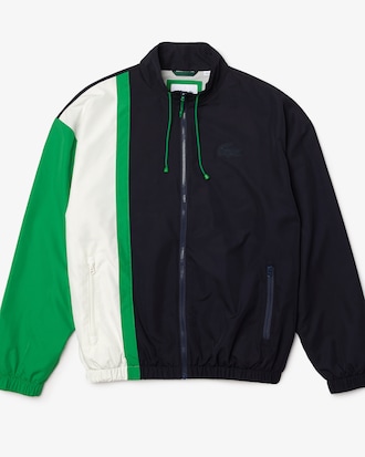 Veste zipp&eacute;e color-block l&eacute;g&egrave;re et d&eacute;perlante