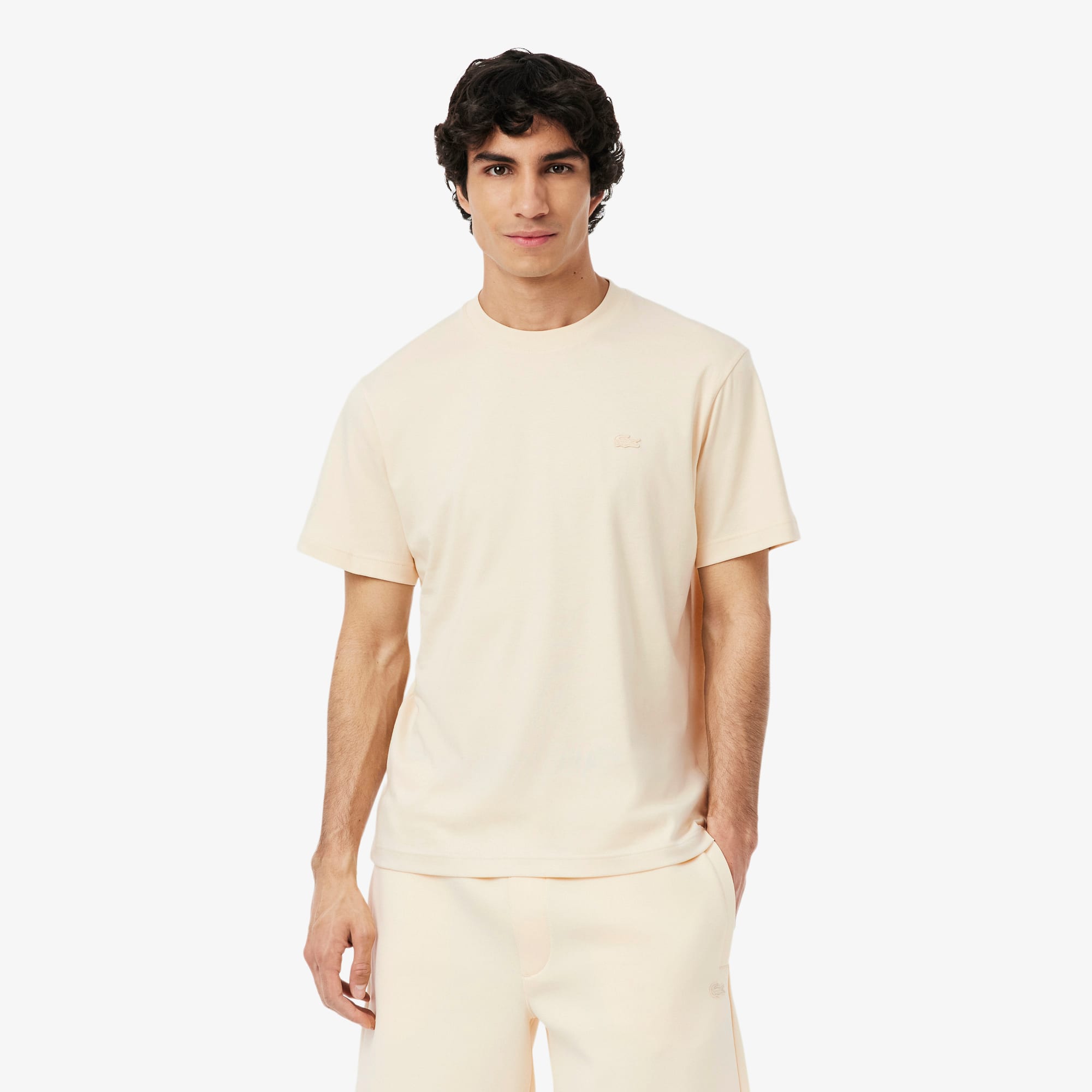 Men's Embroidered Signature T-Shirt - T-shirts - New In 2026 | Lacoste