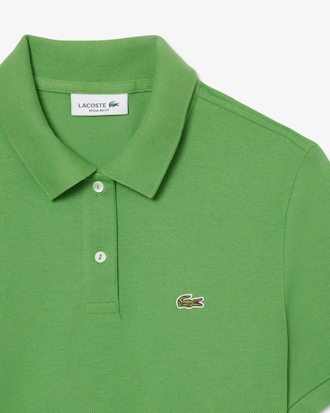Women's Regular Fit Supple Petit Piqu&eacute; Polo