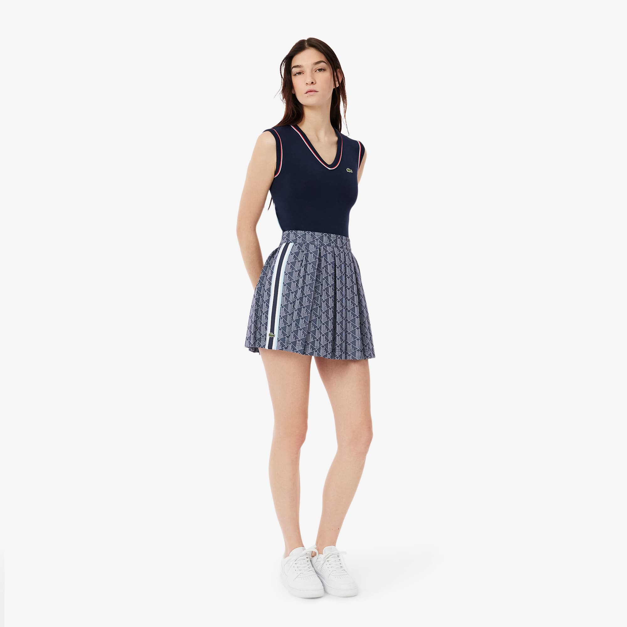 Women's Monogram Pleated Skirt - Shorts & Skirts - New In